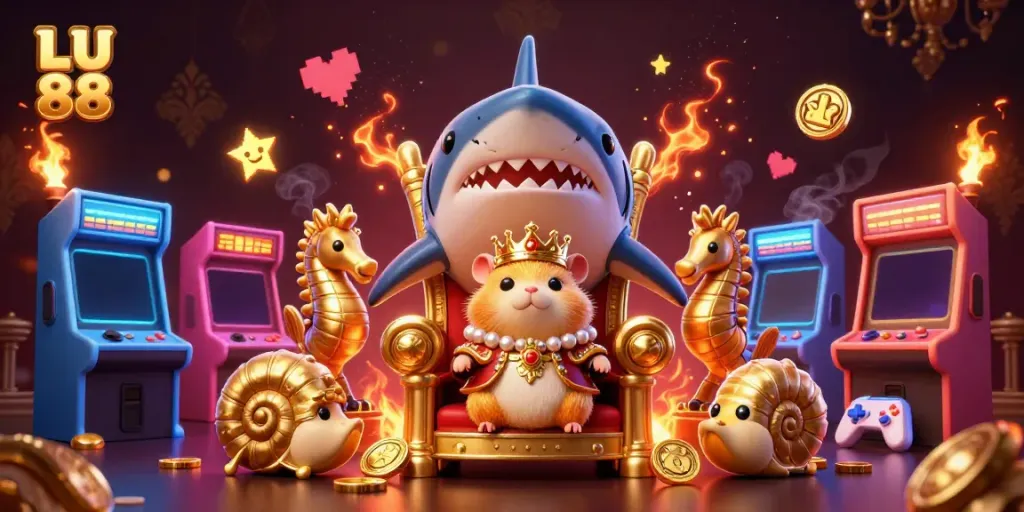 Experience exciting gameplay with LU 88's dynamic casino elements and vibrant characters.
